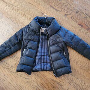 Burberry Brit Townfield Funnel Neck Down Puffer Coat - Black | XS